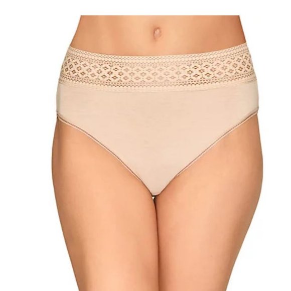 Wacoal Set of 3 Subtle Beauty Hi-Cut Briefs - Picture 5 of 6